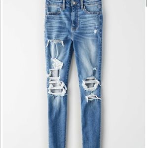 American eagle ripped jeans